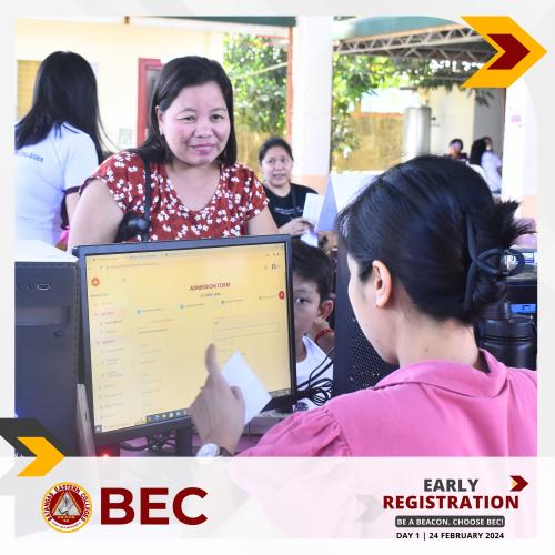 BEC-Early-Registration-SY-2024-2025 Day-1 Feb.24 2