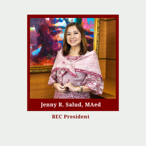 C. BOD School-President Jenny-R.-Salud-MAEd